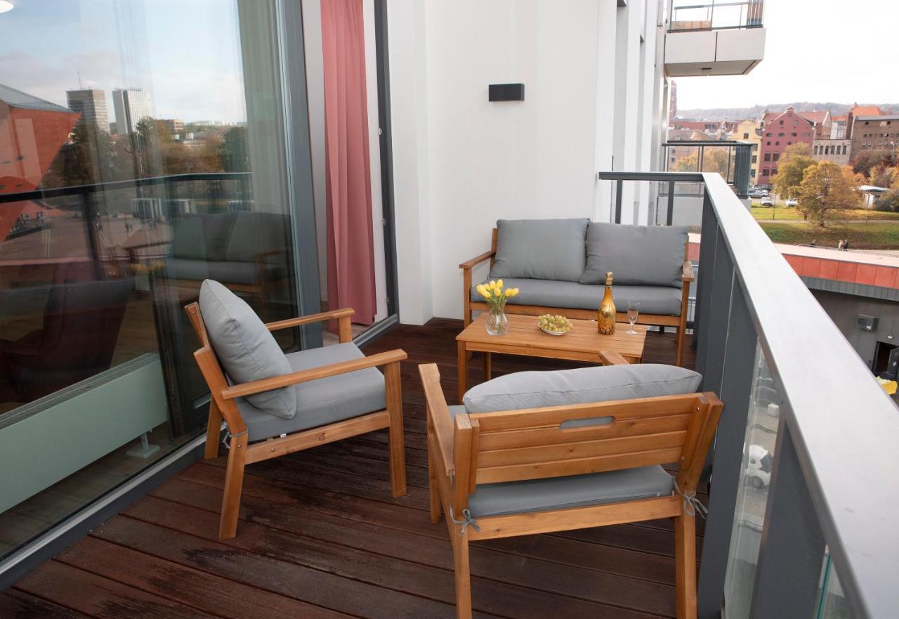 Luxus Apartament Fitness&Spa Z Sauna I Silownia 格但斯克 外观 照片