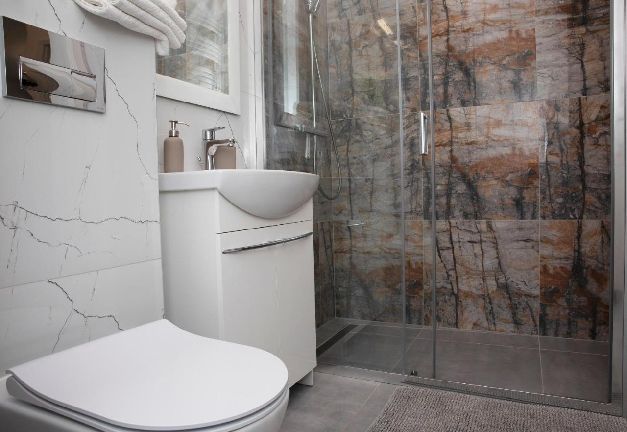 Luxus Apartament Fitness&Spa Z Sauna I Silownia 格但斯克 外观 照片